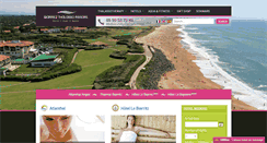 Desktop Screenshot of biarritz-thalasso.com